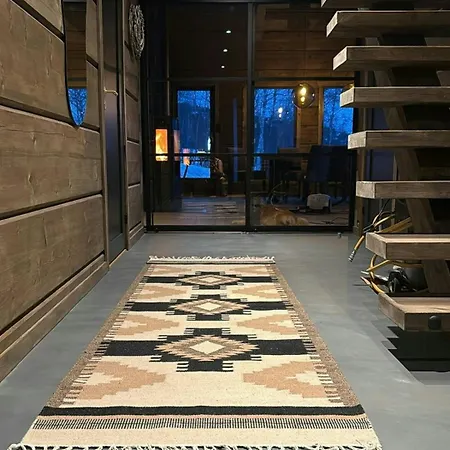 Ferienhaus Log With Inout At *